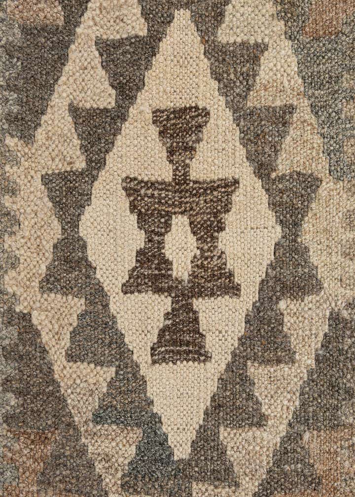 2' 9 x 9' 8 Hand Woven Kilim Maymana Wool Runner Rug