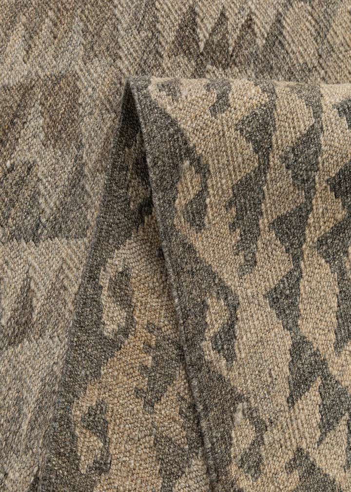 2' 9 x 10' 2 Hand Woven Kilim Maymana Wool Runner Rug