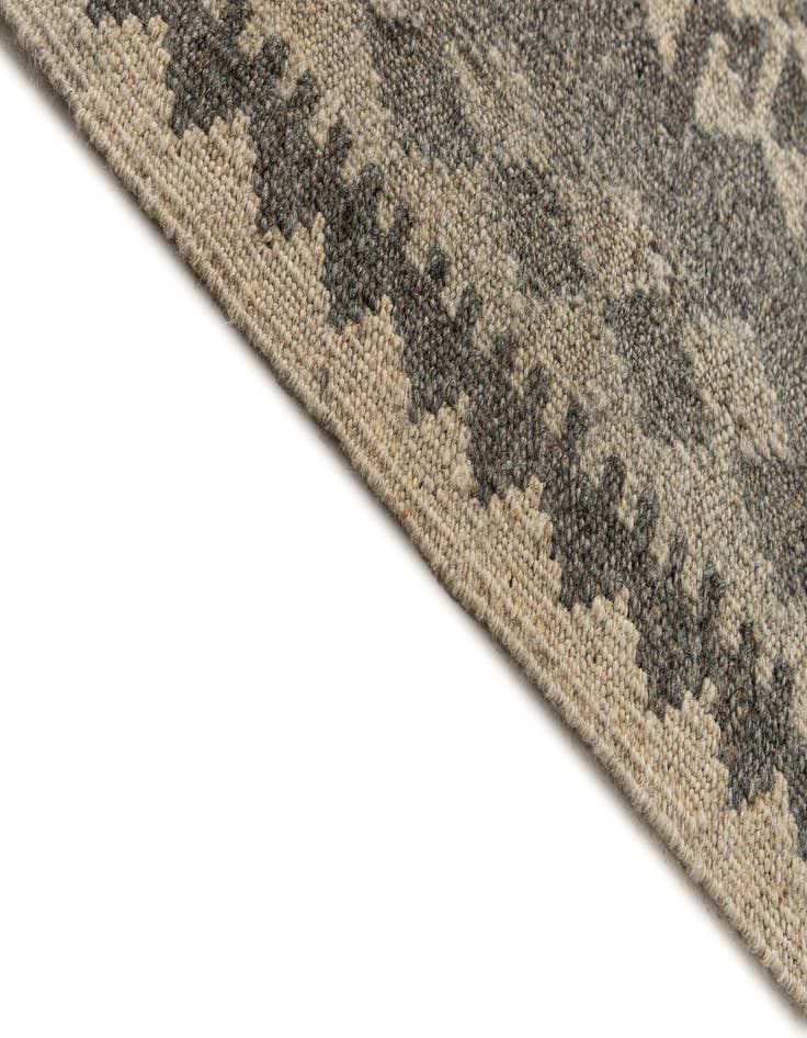 Detail image of 2' 9 x 9' 5  Hand Woven Kilim Maymana Wool Runner Rug
