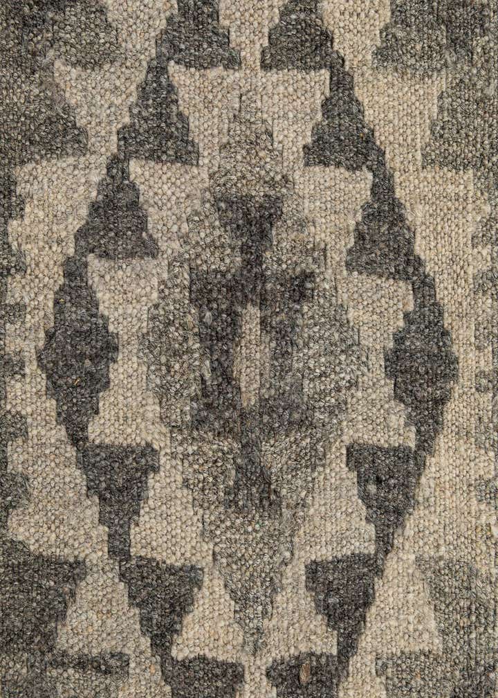 2' 9 x 9' 6 Hand Woven Kilim Maymana Wool Runner Rug