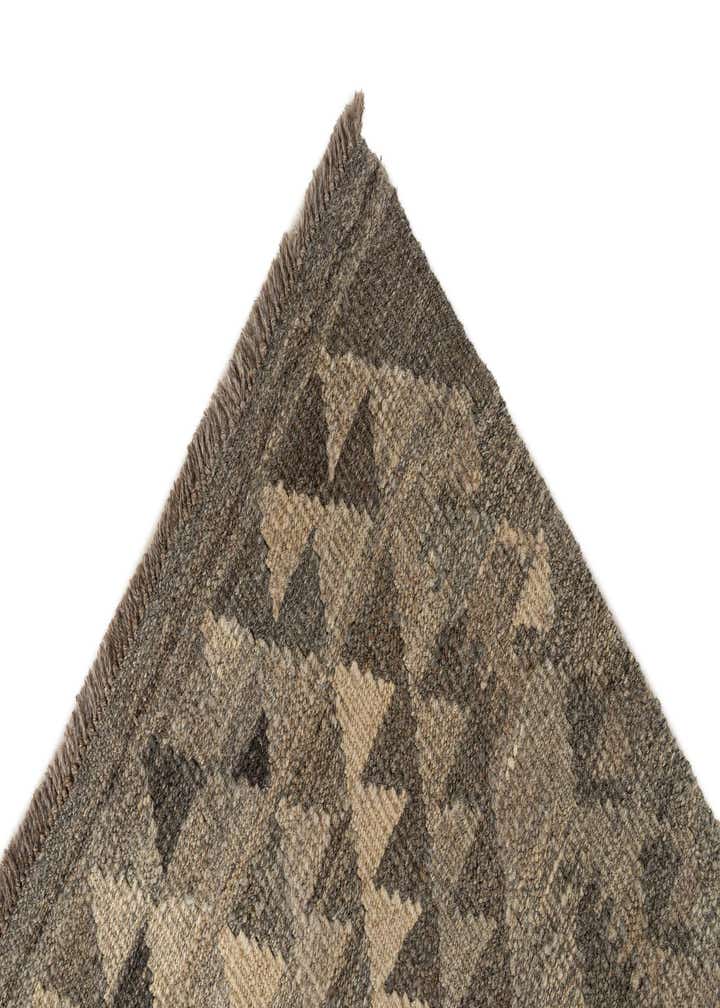 3' 1 x 9' 4 Hand Woven Kilim Maymana Wool Runner Rug