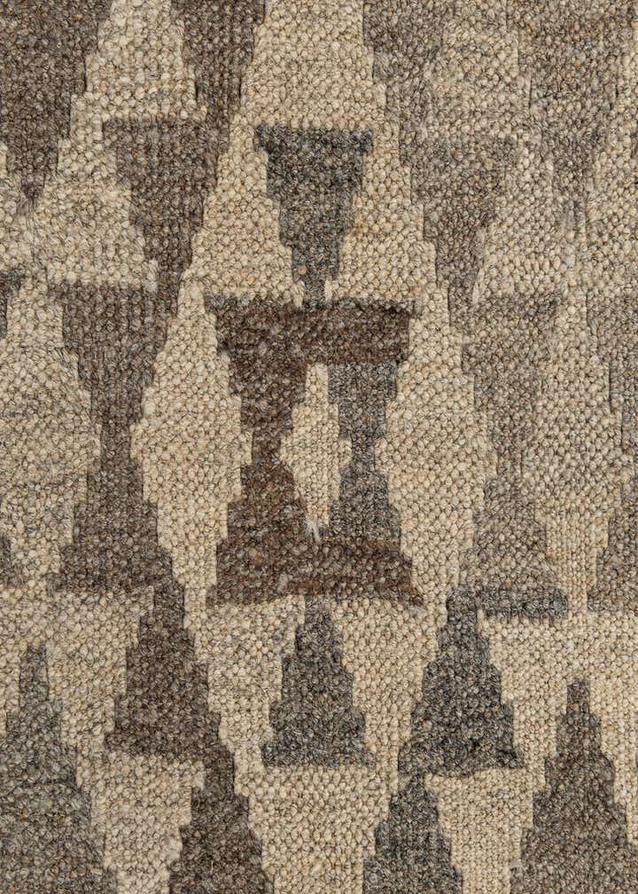 2' 9 x 9' 11 Hand Woven Kilim Maymana Wool Runner Rug