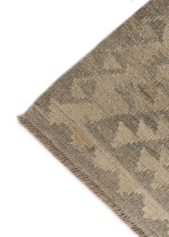 2' 9 x 9' 11 Hand Woven Kilim Maymana Wool Runner Rug