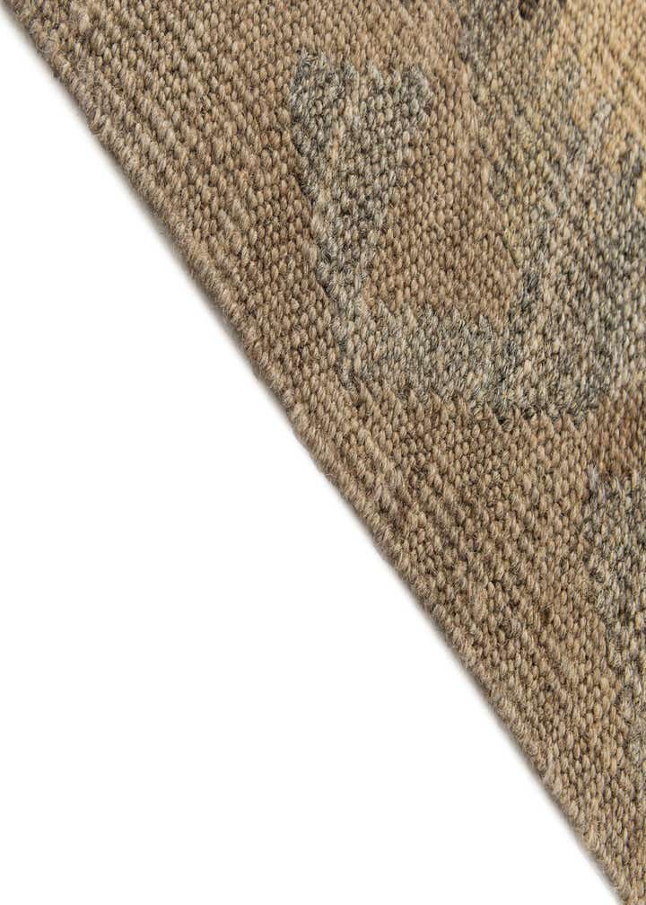 2' 9 x 9' 9 Hand Woven Kilim Maymana Wool Runner Rug