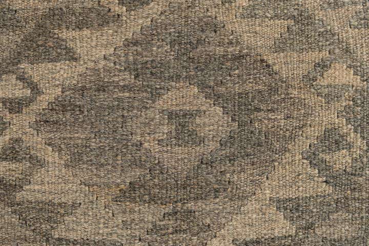 2' 8 x 9' 9 Hand Woven Kilim Maymana Wool Runner Rug