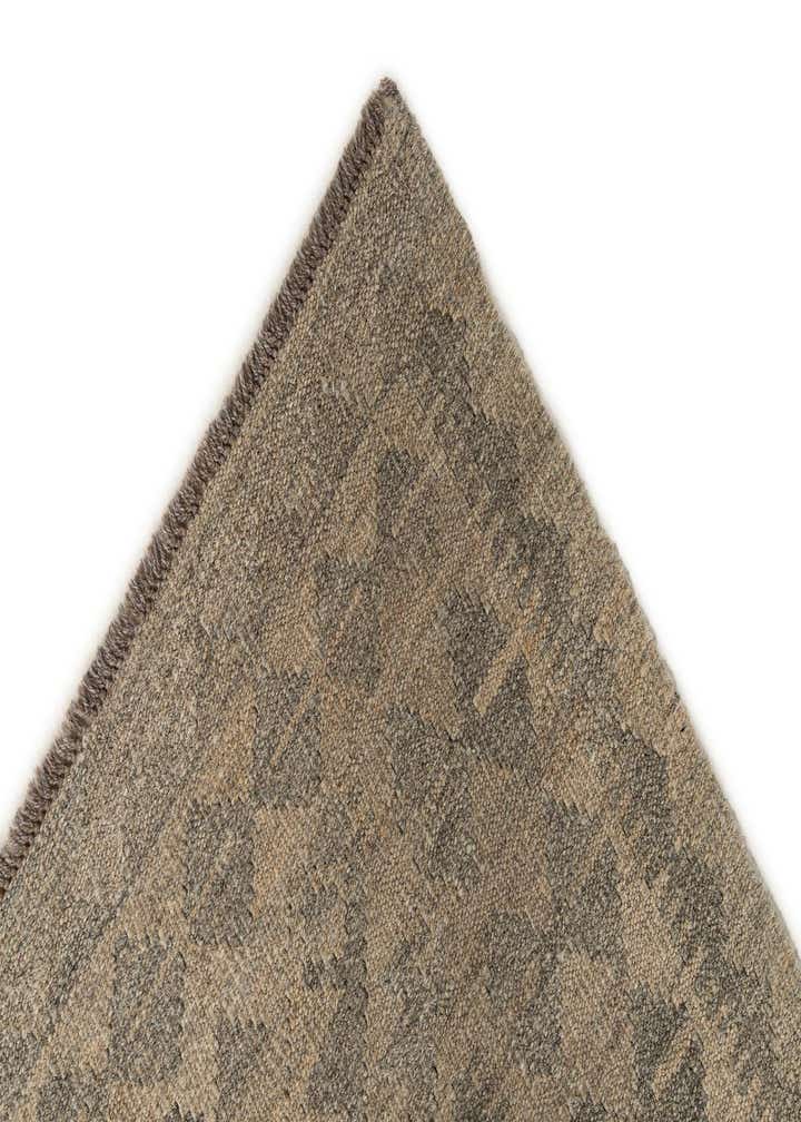 2' 8 x 9' 9 Hand Woven Kilim Maymana Wool Runner Rug