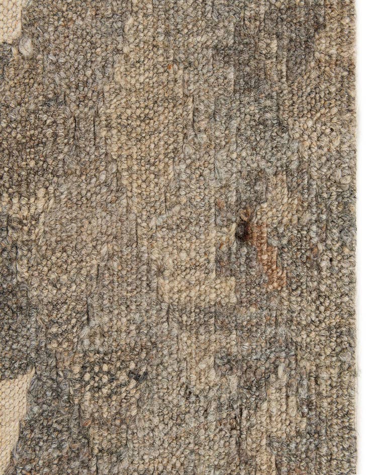 Detail image of 2' 11 x 9' 7  Hand Knotted Kilim Maymana Wool Runner Rug