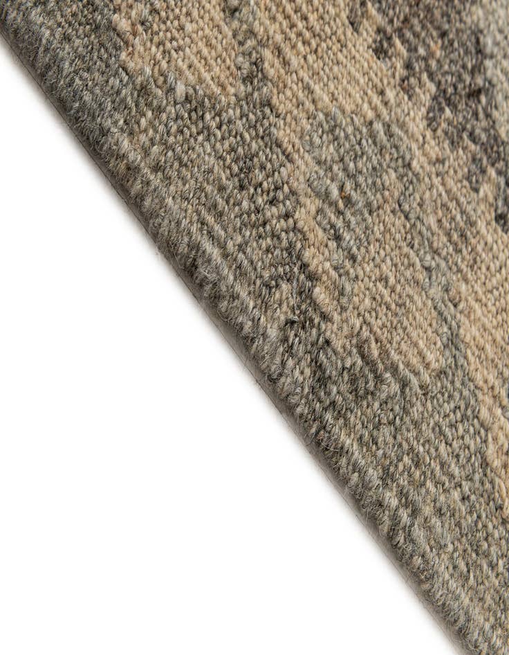 Detail image of 2' 9 x 9' 7  Hand Woven Kilim Maymana Wool Runner Rug