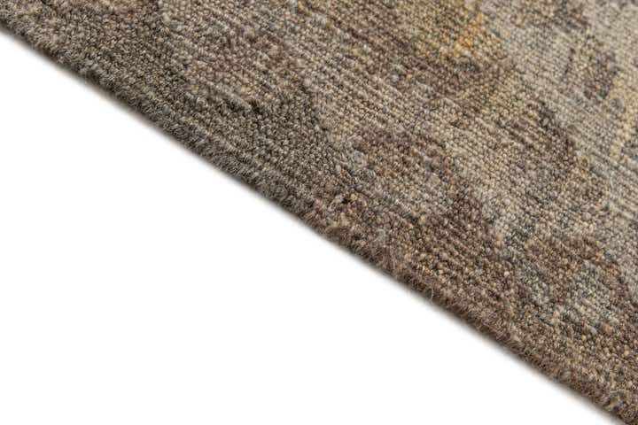 2' 8 x 9' 7 Hand Woven Kilim Maymana Wool Runner Rug