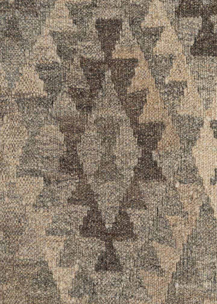2' 10 x 9' 10 Hand Woven Kilim Maymana Wool Runner Rug