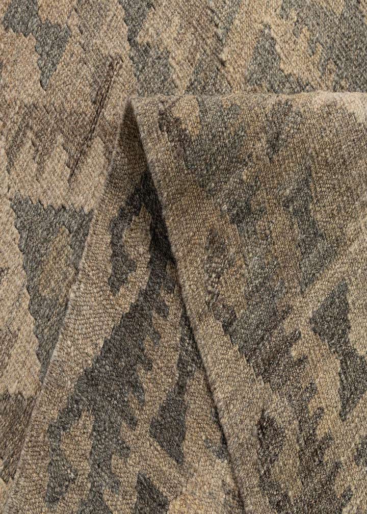 2' 8 x 10' Hand Woven Kilim Maymana Wool Runner Rug