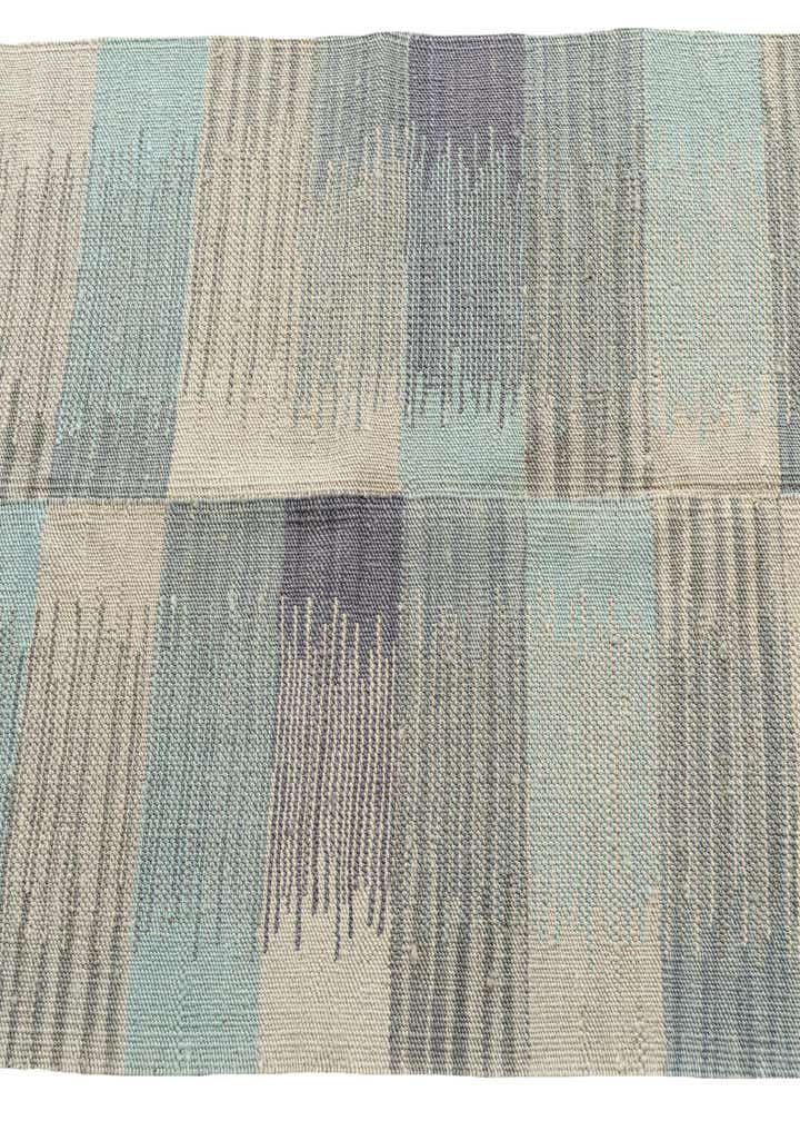 2' 4 x 9' 7 Hand Woven Kilim Modern Wool Runner Rug