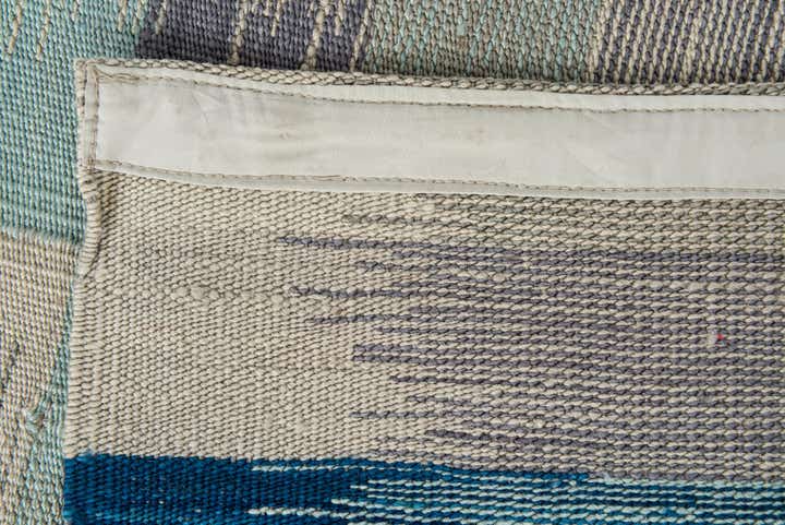 2' 4 x 9' 7 Hand Woven Kilim Modern Wool Runner Rug