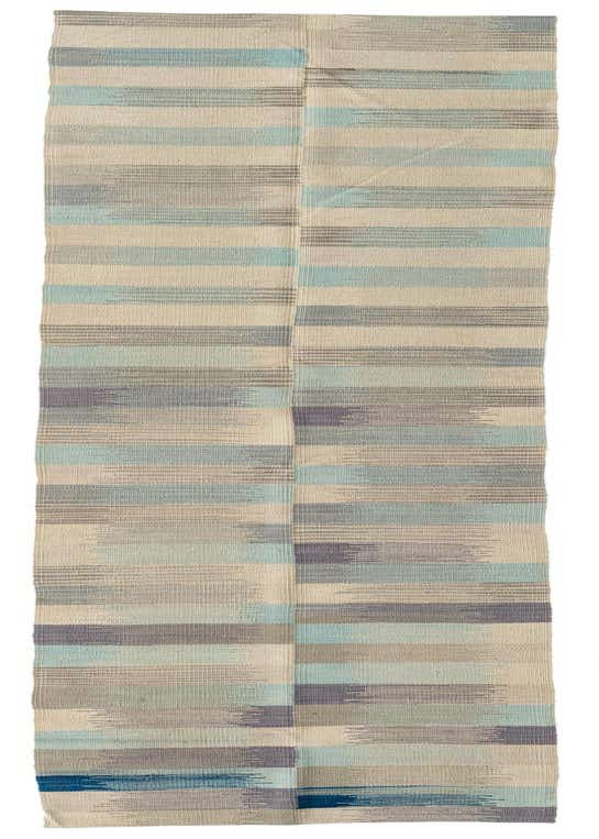 2' 4 x 9' 7 Hand Woven Kilim Modern Wool Runner Rug