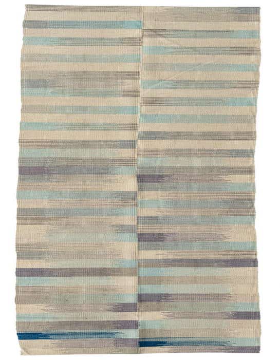 2' 4 x 9' 7 Hand Woven Kilim Modern Wool Runner Rug