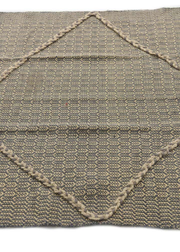 3' 5 x 10' Hand Woven Kilim Modern Wool Runner Rug