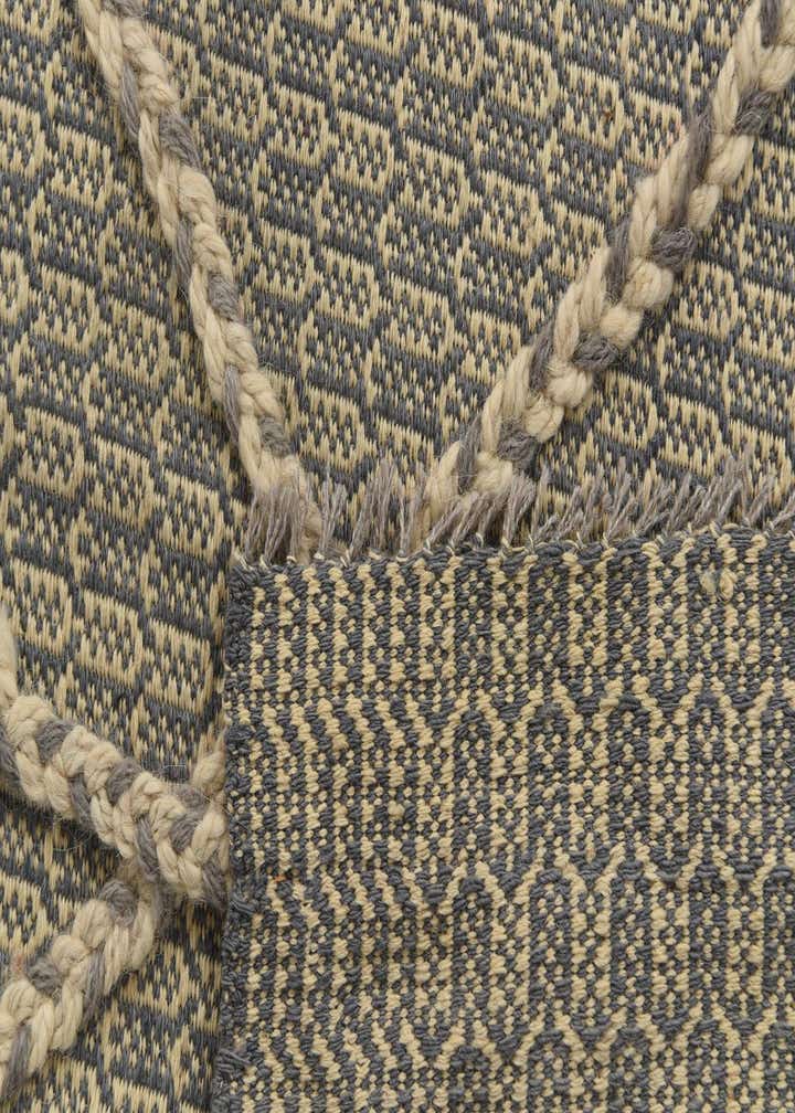 3' 5 x 10' Hand Woven Kilim Modern Wool Runner Rug