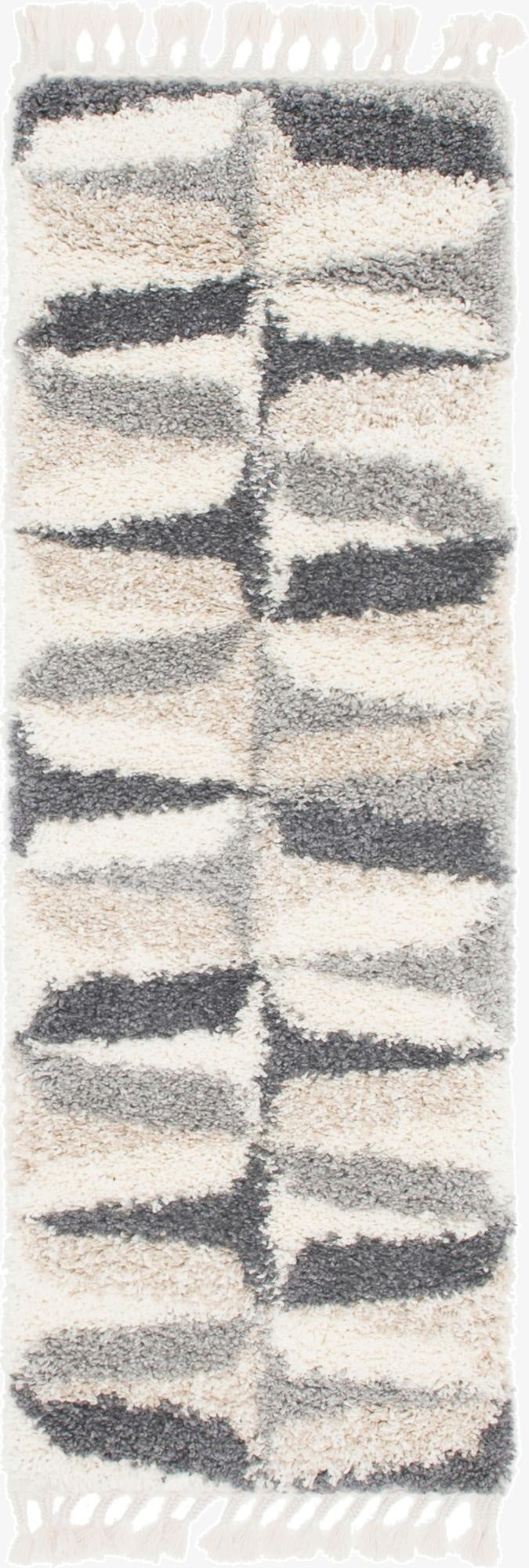 2' 2 x 6' Lagom Shag Runner Rug