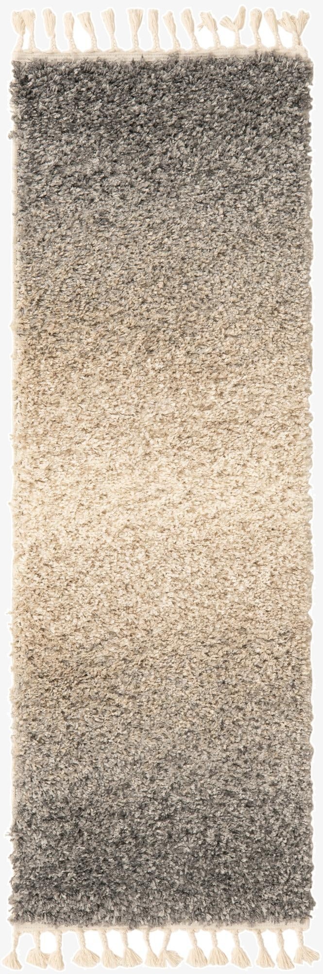 2' 2 x 6' Lagom Shag Runner Rug