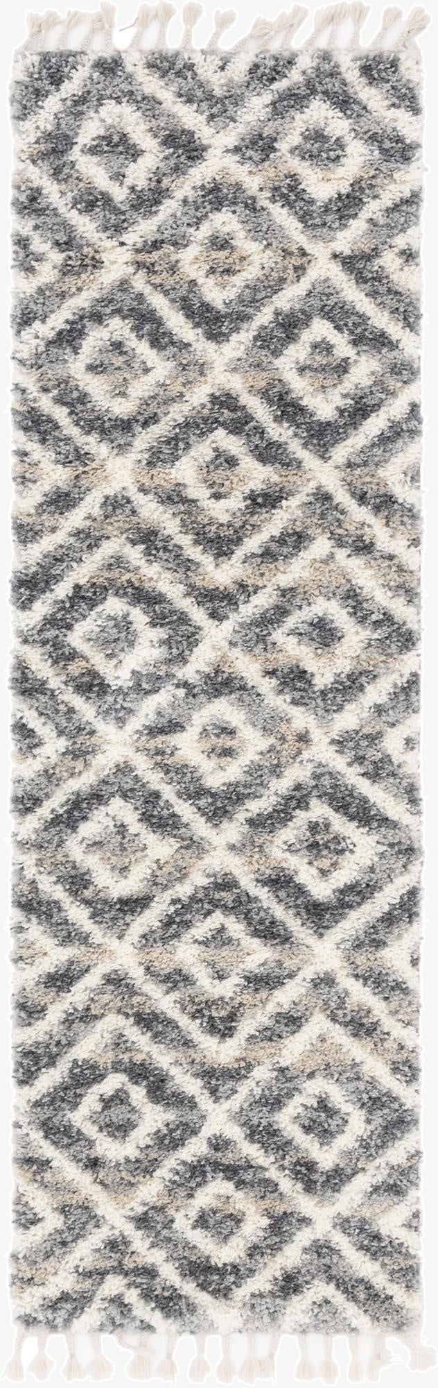 Primary image 2' 7 x 8' 2 Lagom Shag Runner Rug