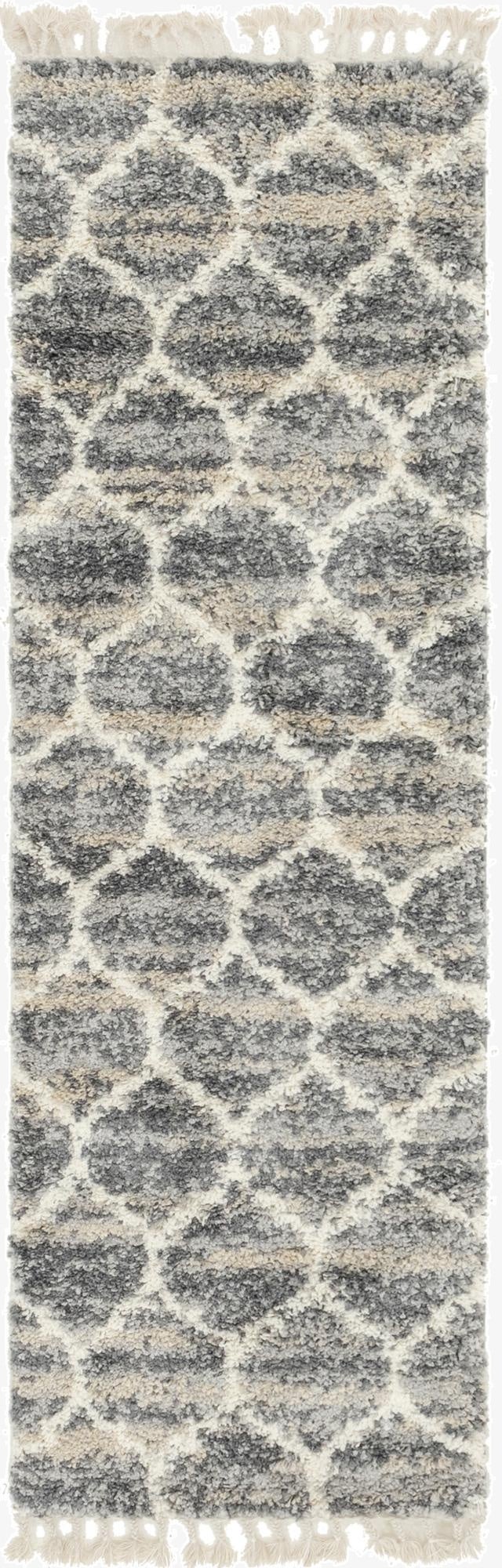 2' 7 x 8' 2 Lagom Shag Runner Rug