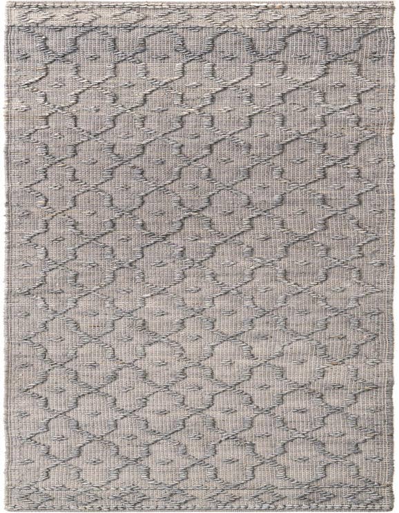 Detail image of 2' 7 x 9' 10 Hand Woven Larsa Jute Runner Rug