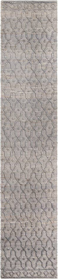Detail image of 2' 7 x 13' 11 Hand Woven Larsa Jute Runner Rug