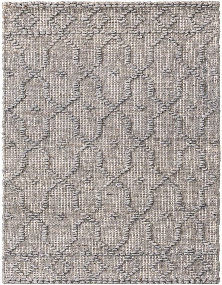 Detail image of 2' x 4' 1 Hand Woven Larsa Jute Runner Rug