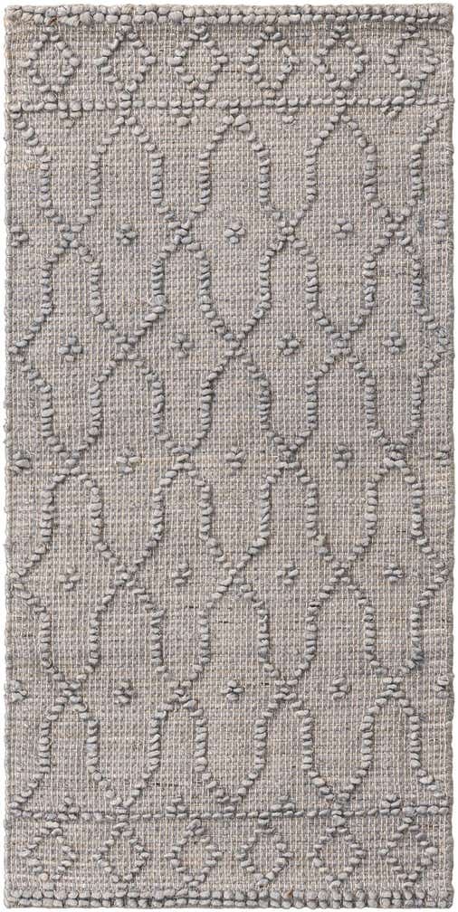 2' x 4' 1 Hand Woven Larsa Jute Runner Rug