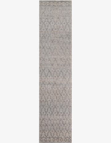 Gray Hand Woven Larsa Jute Runner Rug