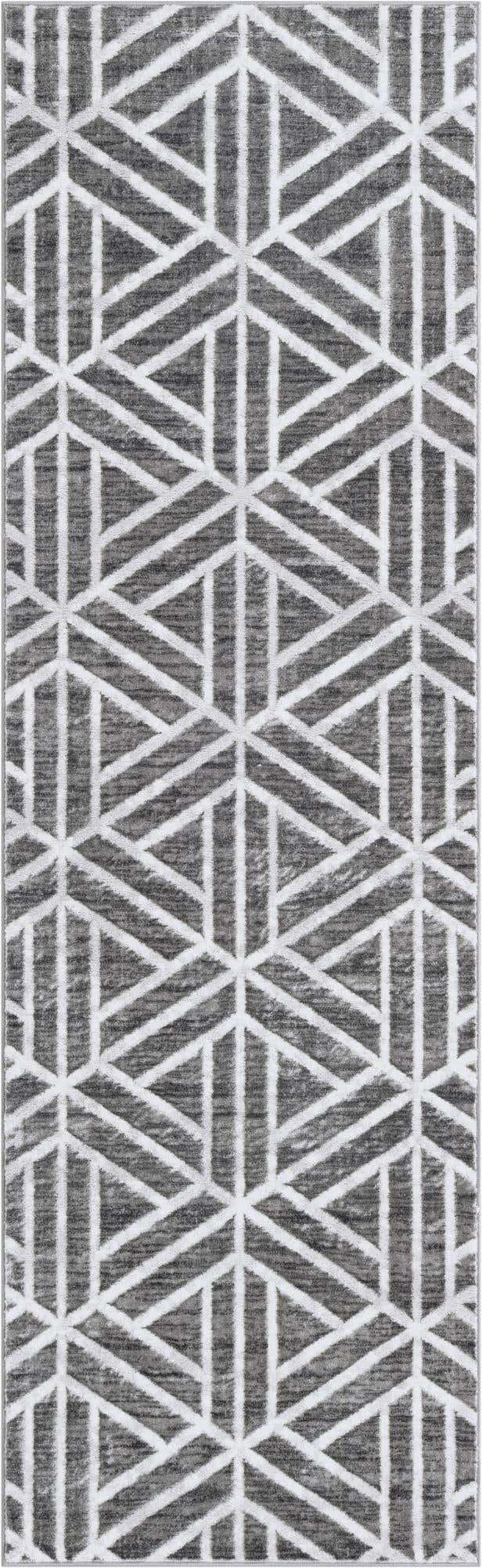 3' x 10' Lattice Trellis Runner Rug