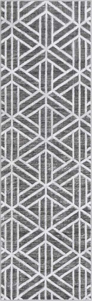 3' x 10' Lattice Trellis Runner Rug