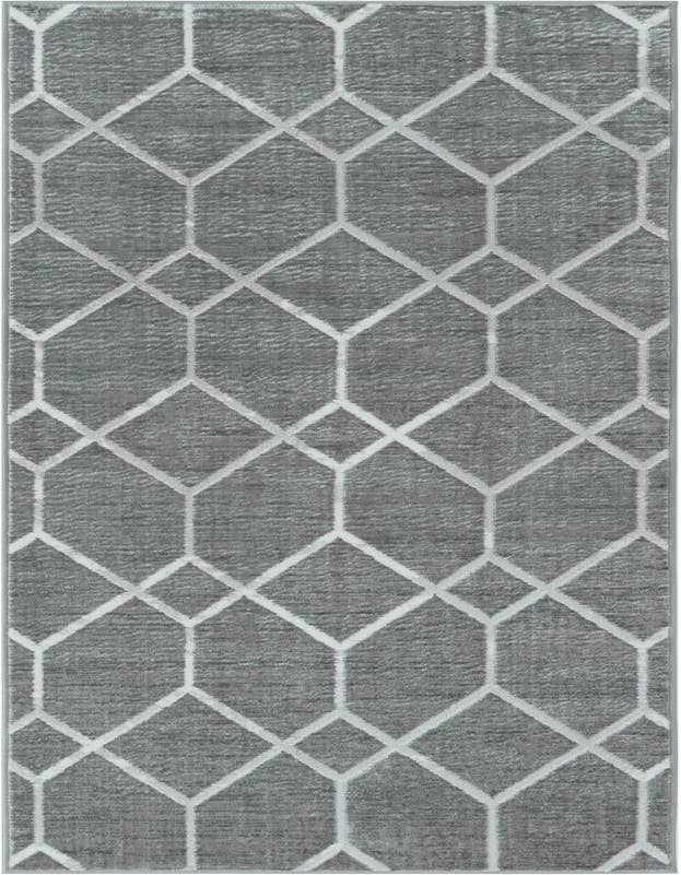 Detail image of 3' x 10' Lattice Trellis Runner Rug