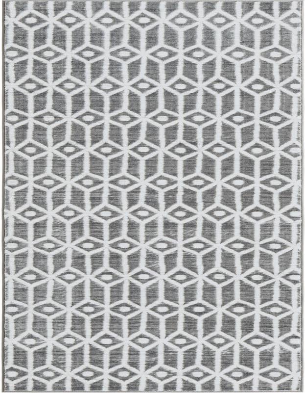Detail image of 3' x 10' Lattice Trellis Runner Rug