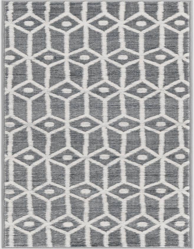 Detail image of 2' x 6' Lattice Trellis Runner Rug