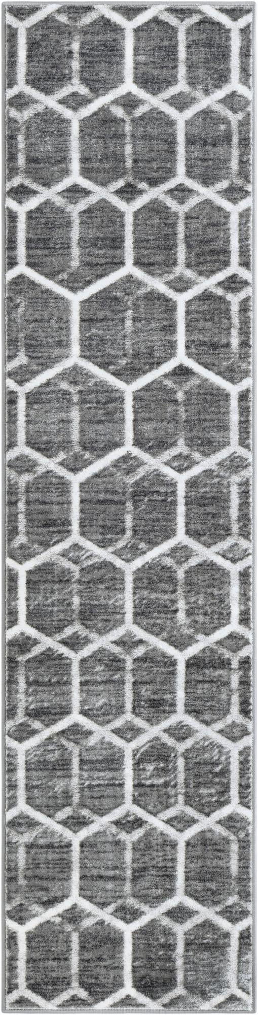 2' x 8' Lattice Trellis Runner Rug