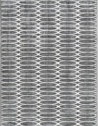 Detail image of 2' 7 x 16' 5 Lattice Trellis Runner Rug