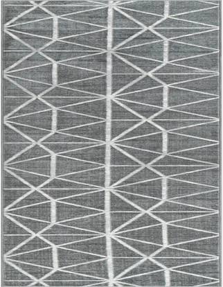 Detail image of 2' 7 x 16' 5 Lattice Trellis Runner Rug
