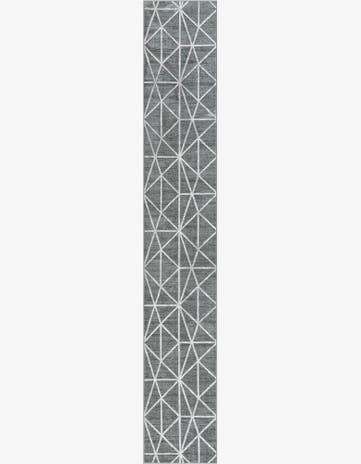 2' 7 x 16' 5 Lattice Trellis Runner Rug