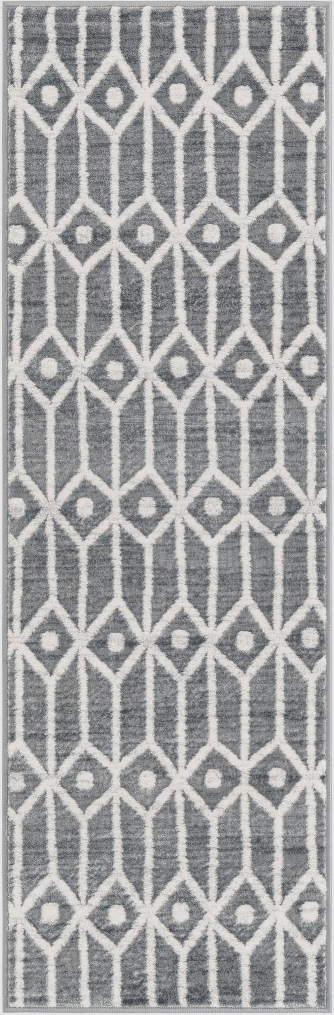 2' x 6' Lattice Trellis Runner Rug
