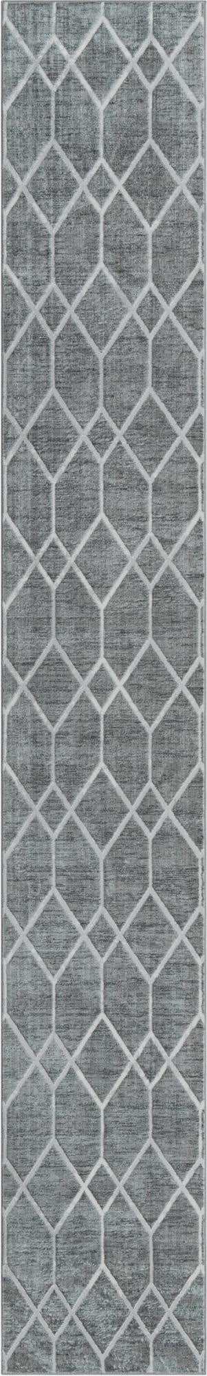 3' x 19' 8 Lattice Trellis Runner Rug