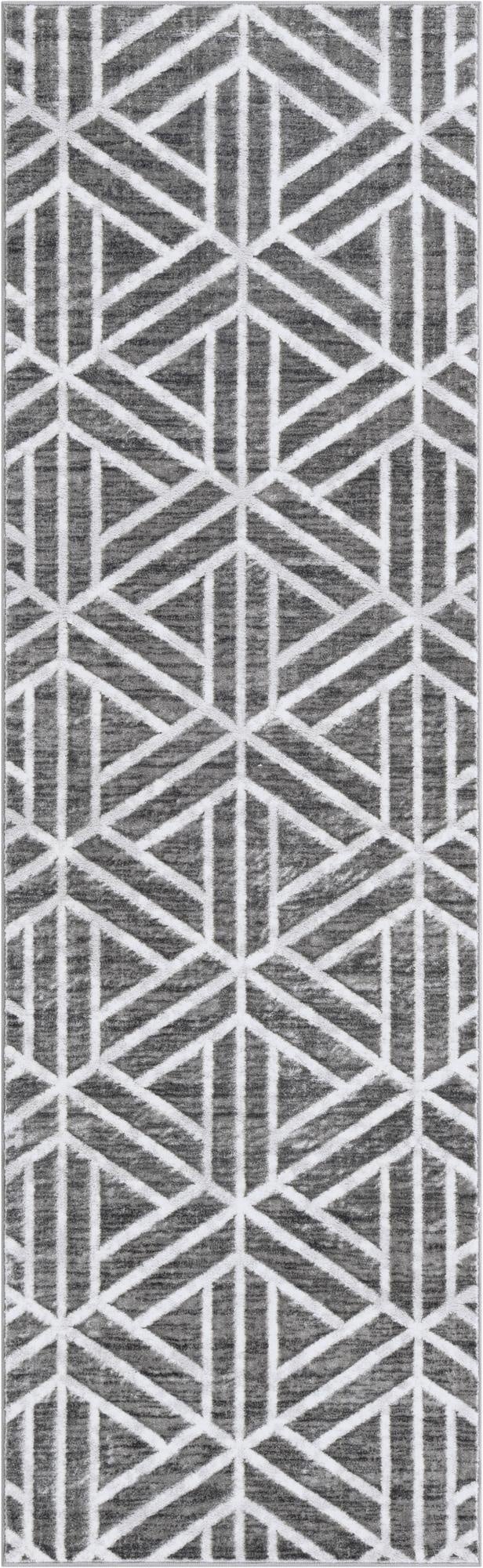 3' x 10' Lattice Trellis Runner Rug