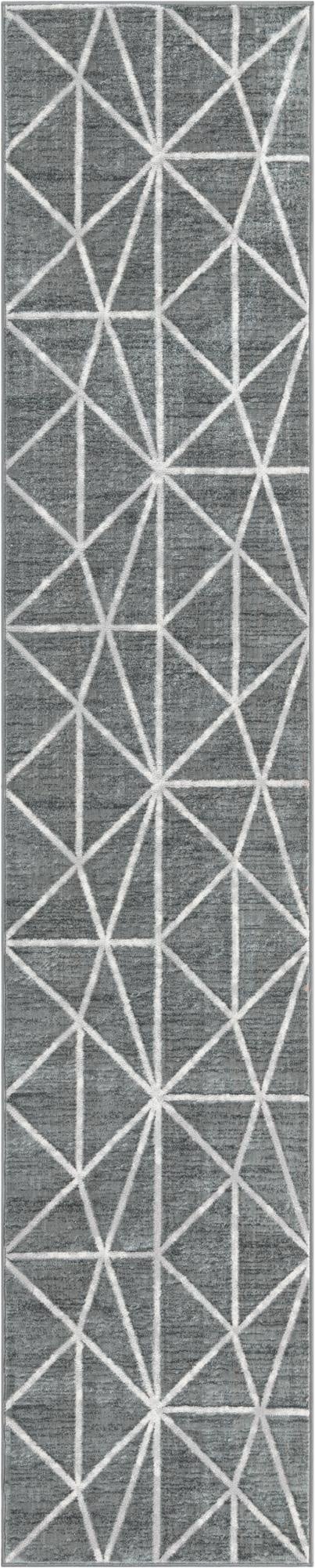 2' 7 x 13' Lattice Trellis Runner Rug