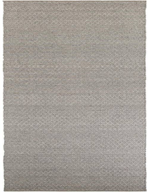 Detail image of 3' 3 x 14' 1 Hand Woven Lattice Wool Runner Rug