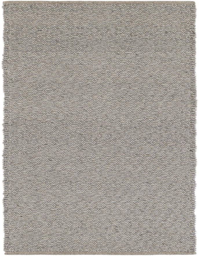 Detail image of 2' x 6' 1 Hand Woven Lattice Wool Runner Rug