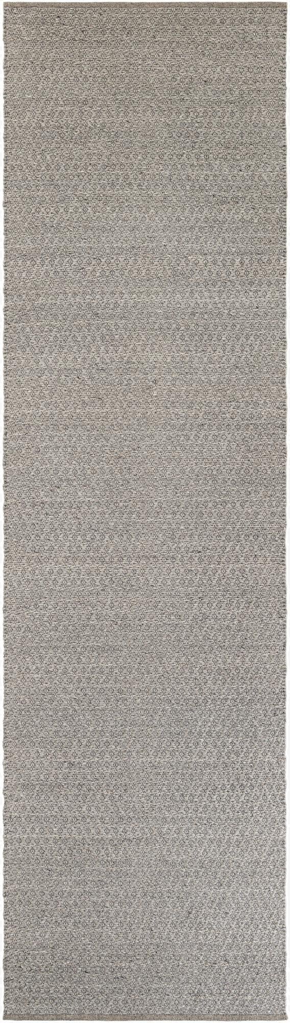 Primary image 3' 3 x 12'  Hand Woven Lattice Wool Runner Rug