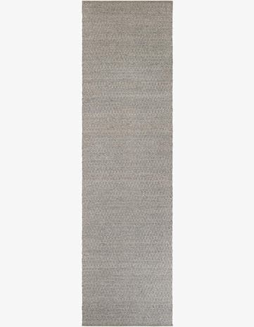 3' 3 x 12' Hand Woven Lattice Wool Runner Rug
