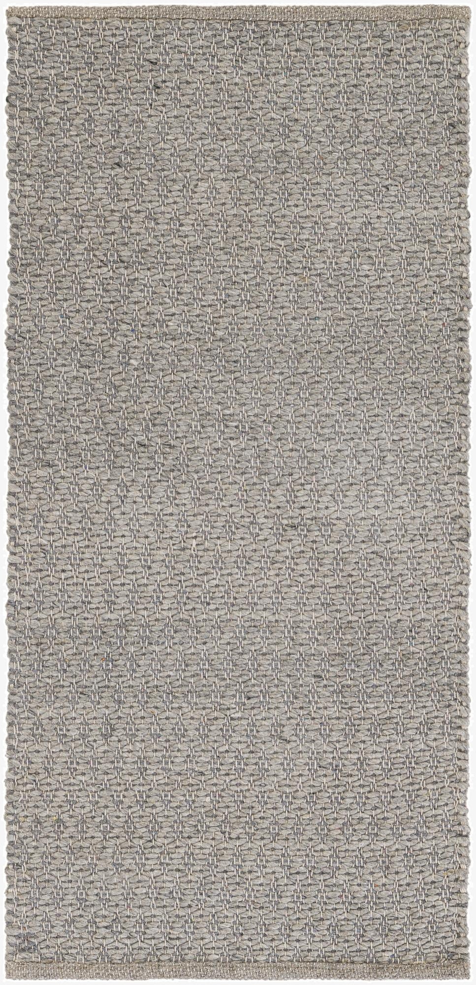 Primary image 60cm x 125cm  Hand Woven Lattice Wool Pasillera Alfombra