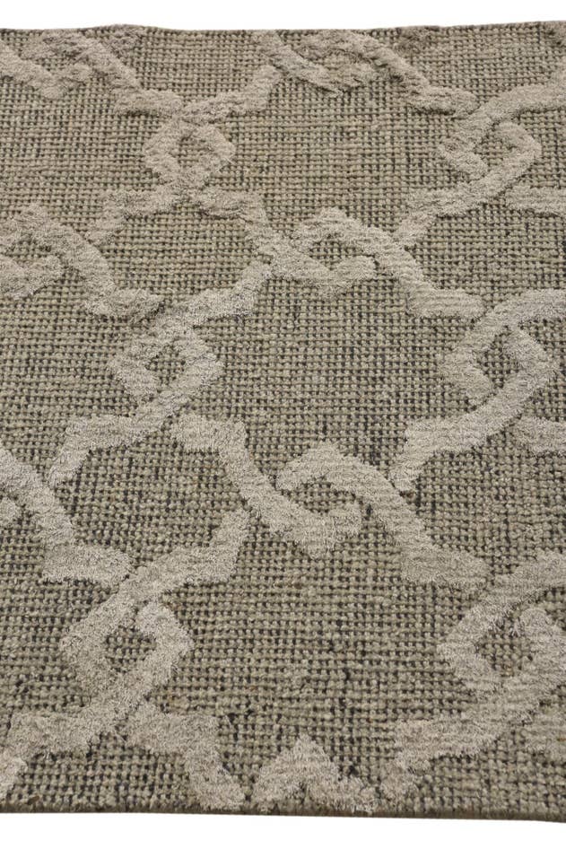 Detail image of 2' 10 x 8' 10 Hand Knotted Luna Runner Rug