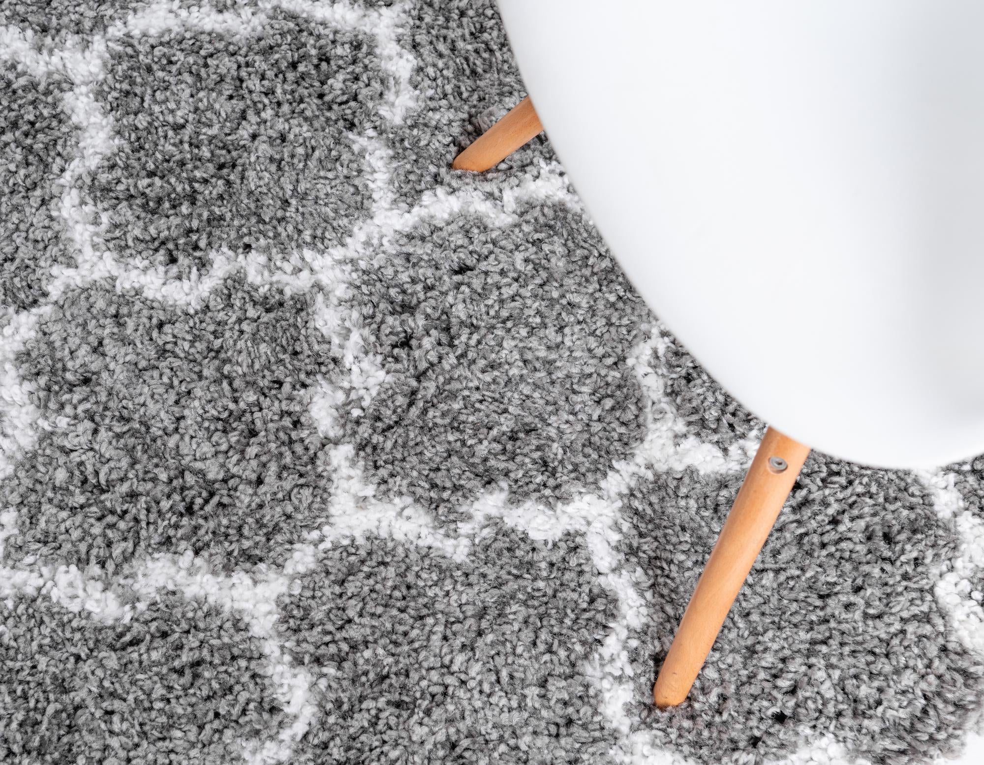 2' 7 x 6' Marrakesh Shag Runner Rug